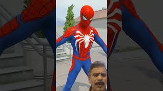 SPIDERMAN CHAINSAW TAKING REVENGE ON FLASH shorts I GTA5 Ispiderman [upl. by Pascia]