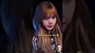 OMG 😟 Lisa is very sad but why lisa sadstatus shorts [upl. by Ahsha]