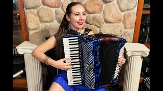 OTTAPRIIIMBL  Blue Ottavianelli Principessa II Piano Accordion LMMM 41 120 4499 [upl. by Otrebide]