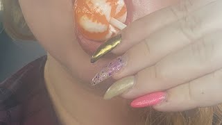 Lollipop  Kiss Teeth tapping ASMR [upl. by Patrizia904]