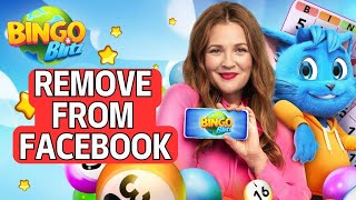 How to Remove Bingo Blitz From Facebook 2024 [upl. by Eerol]