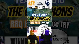 RRQ HOSHI KALAH TEAM LIQUID CHAMPIONS MPLIDS14 [upl. by Ahsinna]