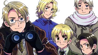 Hetalia The Allies 🇺🇲🇬🇧🇫🇷🇷🇺🇨🇳 Edit Video [upl. by Solon883]