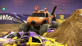 Monster Jam in Carrier Dome  Syracuse NY 2014  Full Show  Episode 13 [upl. by Ateikan]