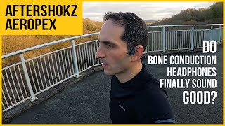 Aftershokz Aeropex review  Best bone conduction headphones  vs Titanium AirPods Pro  Run Cycle [upl. by Buttaro445]