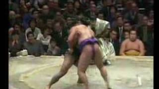 Asahifuji vs Chiyonofuji  Hatsu 1988 [upl. by Takara]