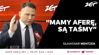 Sławomir Mentzen quotPolski rząd ZLOBBOWANYquot Mówi o nowej aferze taśmowej  Gość Radia ZET [upl. by Muriel829]