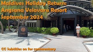 Maldives Holiday Return 2024  Angsana Velavaru Resort Subs on for commentary [upl. by Duaner851]