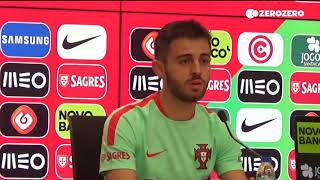 Bernardo Silva aborda lesão que o obrigou a falhar o Euro 2016 [upl. by Esilehs177]