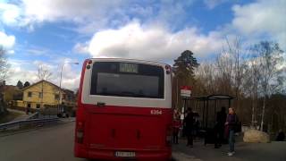 SLbuss 422 — Slussen → Gustavsbergs Lugnet [upl. by Placidia578]