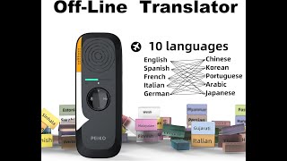 The FUTURE of Communication is Here with Peiko Language Translator [upl. by Schatz]