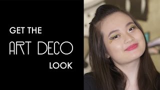 CALYXTA CUTS HOW TO GET THE ART DECO LOOK [upl. by Eimmit]