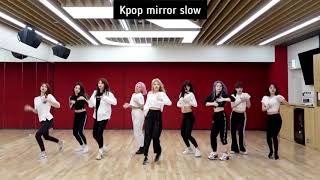 mirrored amp 70 slowed Fancy TWICE Dance Practice Choreography Video [upl. by Adonis714]