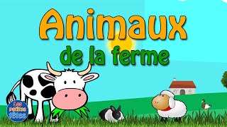 Apprendre les animaux de la ferme en français avec les cris des animaux [upl. by Yahska]