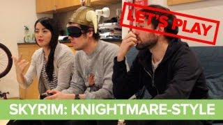 Lets Play Skyrim vs Knightmare Skyrim Knightmare Gameplay Challenge [upl. by Ecaidnac]