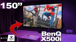 Does It Suck BenQ X500i quotGaming Projectorquot [upl. by Nosrettap610]