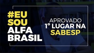 Aprovados Alfa Brasil  Jorge [upl. by Idelia]