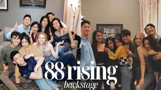 backstage access  88rising tour in sf  vlog [upl. by Newman]