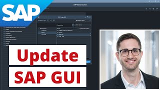 Update SAP GUI  Install SAP GUI 800 [upl. by Ilrebmik]