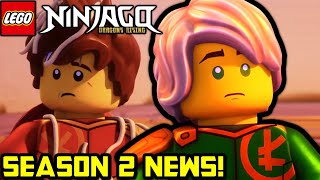 WTF HAPPENED TODAY 🐉 Ninjago Dragons Rising SEASON 2 News [upl. by Ewold]