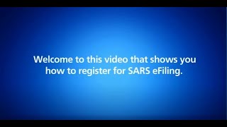 How to Register for SARS eFiling [upl. by Cornelia2]