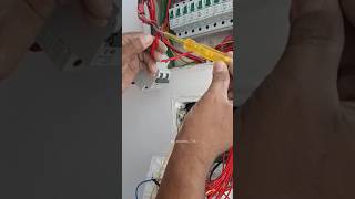 MCB Connection  mcb box wiring  house wiring 🔥🔥 electrical reels shorts [upl. by Adora]