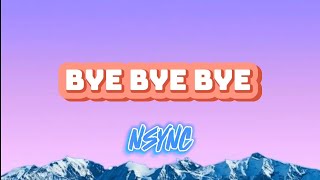 NSYNC  Bye Bye Bye Lyrics Deadpool 3 Soundtrack [upl. by Aisinut]