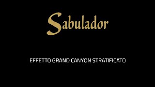 SABULADOR VALPAINT  Effetto Grand Canyon Stratificato  Official Video [upl. by Jammie]