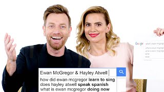 Ewan McGregor amp Hayley Atwell Answer the Webs Most Searched Questions  WIRED [upl. by Nanerb367]