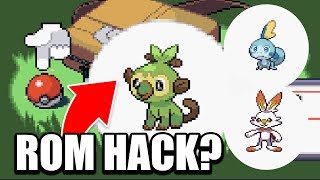 NEW Pokemon Sword and Shield ROM HACK GAMEPLAY SHOWCASE Pokemon Sword and Shield on GBA [upl. by Nat]