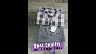 Buy The Best Quality Mens Jeans In Kenya fashion mensdenim mensjeans mensclothing denimworld [upl. by Aital]