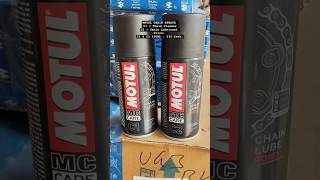 Motul C1 Chain Clean and C2 Chain Lube motul india motorcycle chainlube shorts automobile [upl. by Mcmullan]