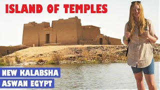 WHO WERE THE ANCIENT NUBIANS NEW KALABSHA TEMPLES  ASWAN EGYPT [upl. by Carbone]