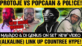 Alkalines Linkup With Countree Hype Mavado amp Di Genius On SET Plus Popcaan And Protoje amp P0lce [upl. by Aiyot190]