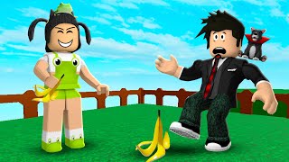 BOTÃO DA CASCA DE BANANA  Roblox  Dont Press The Button [upl. by Eiaj]