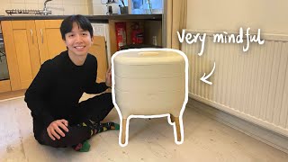 How to Compost at Home  Indoor Organic Waste Worm Bin [upl. by Gottlieb]