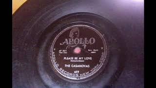 The Casanovas  Please Be My Love 78 rpm [upl. by Alicia]