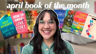 Reacting To April 2024 Book Of The Month Picks☔️📖💐 [upl. by Ibbob]