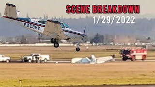 Beechcraft K35 Bonanza Crash in Salem Oregon [upl. by Zelten]