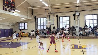 Bishop Loughlin Memorial High School vs Christ the King High School Junior Varsity Basketball [upl. by Yemane]