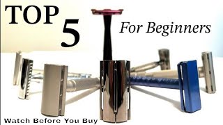 Top 3 Safety Razors for Beginners [upl. by Mcquoid]