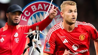 Embarrassing Matthijs de Ligt transferred to Man Utd Bayern Munich faces backlash [upl. by Dulcy]