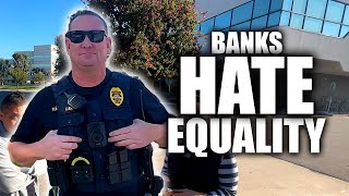 Man DESTROYS Bank With Logic After Trying To OPPRESS Him Of His FIRST AMENDMENT RIGHTS [upl. by Arias]