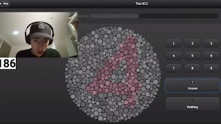 I Did a Color Blind Test on Stream [upl. by Macleod314]