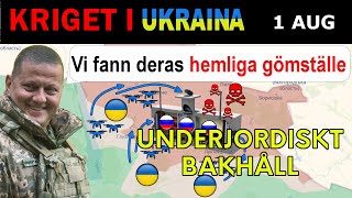 1 Aug Ny Taktik Ukrainarna Sänder Svärmar med Drönare Genom ett Rör amp RASERAR RYSKT GÖMSTÄLLE [upl. by Orville]