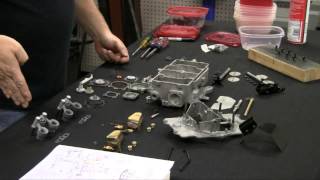 Part 1 Episode 100 Rebuilding an Autolite 4100 or 2100 carburetor Autorestomod [upl. by Gladine]