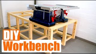 Werkbank für die Bosch GTS 10XC bauen  Schritt für Schritt [upl. by Lorilee]