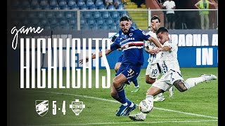 SAMPDORIA 1 5  4 1 COMO  Coppa Italia  Highlights [upl. by Erme682]