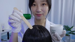 ASMR Dermatologist Scalp Check amp Treatment [upl. by Eniotna]