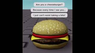 Are u a cheezburger roblox meme cheeseburger [upl. by Marta265]